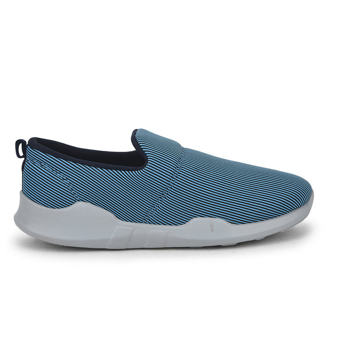 Force 1 Non Lacing S. Blue Casual Slip on Shoes For Women AVILA-45 By Liberty