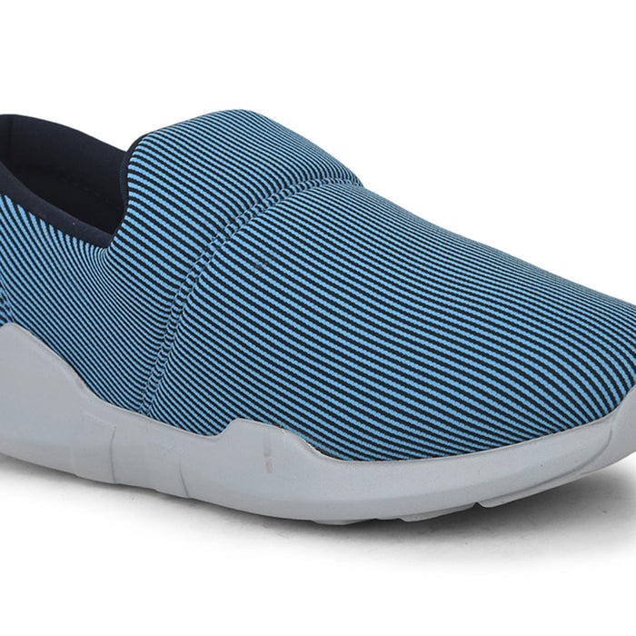 Force 1 Non Lacing S. Blue Casual Slip on Shoes For Women AVILA-45 By Liberty