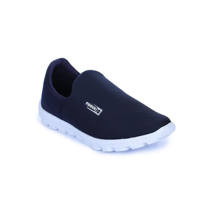Force 1 Sports Blue Slip-on Walking Shoes For Men D7-1E By Liberty