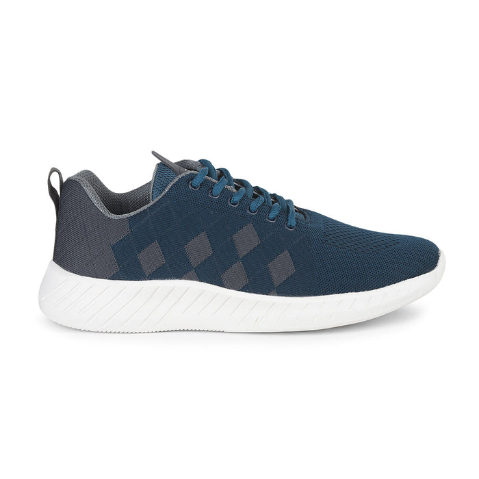 Force 1 Sports Lace Up Shoes For Men (T.Blue) BONZA-1 BY Liberty