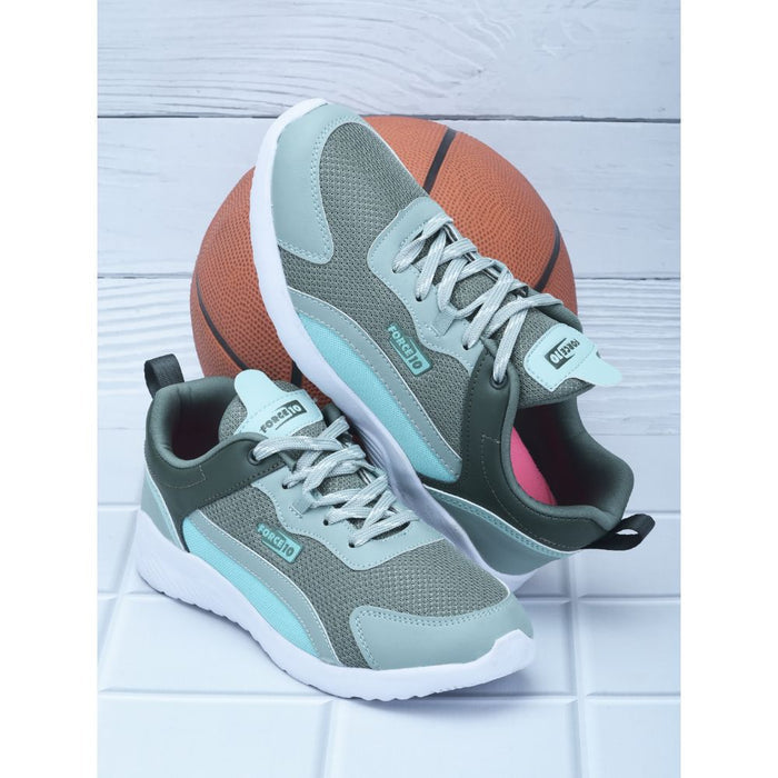 Force 1 Sports Lacing Shoes For Ladies (Olgreen) KENIA-E By Liberty