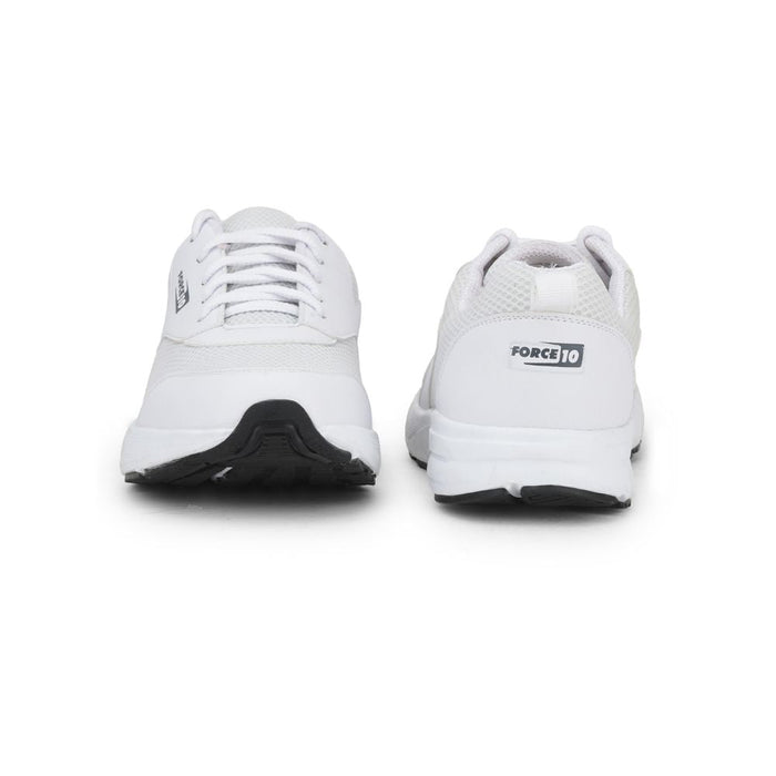 Force 1 Sports Lacing Shoes For Men (White) SPRINT By Liberty