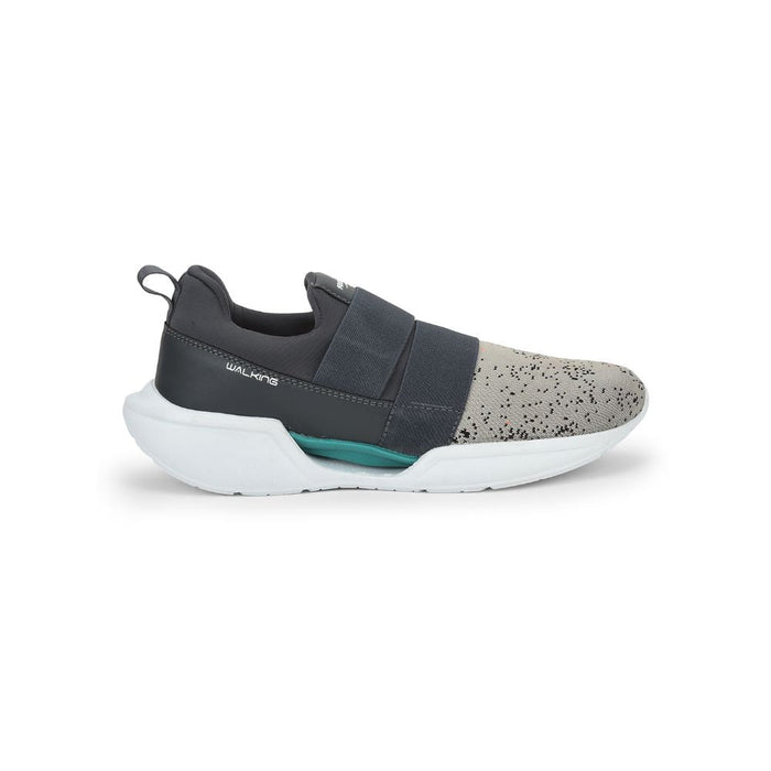 Force 1 Sports Non Lacing Shoes For Men (Grey) RECARDO-E By Liberty