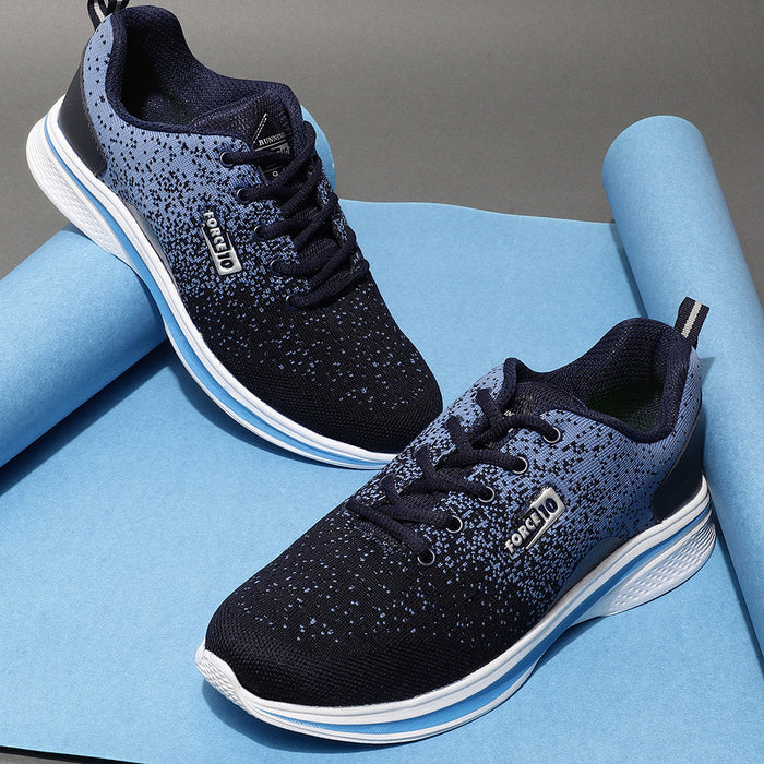 Force1 Sports Lace up Shoes For Women (Navy Blue) NIARA-2 By Liberty