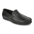 Fortune ALV-7 Black Formal Non Lacing Loafers for Men by Liberty