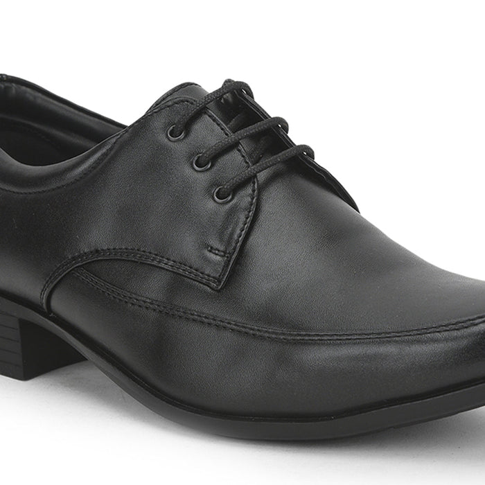 Fortune (Black) Formal Lace Up Shoes For Men LB37-1 By Liberty
