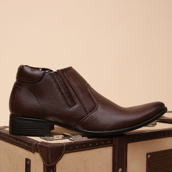 Fortune (Brown) Ankle Boots For Men A1-7 By Liberty