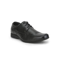 Fortune Formal Lacing Black Derby Shoes For Men FL-0001 By Liberty