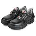 Freedom Black Lace Up Industrial Safety Shoes For Men ROUGHTER-S By Liberty