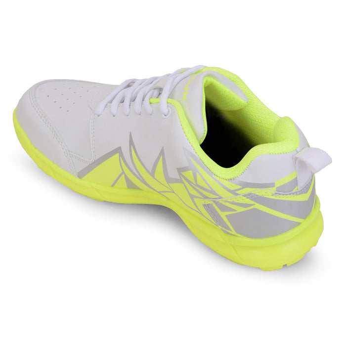 FREEDOM P. Green Sports Lace-Up Cricket Shoes For Men GOOGLY By Liberty