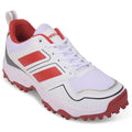 FREEDOM Red Sports Lace-Up Cricket Shoes For Men POWERPLAY By Liberty