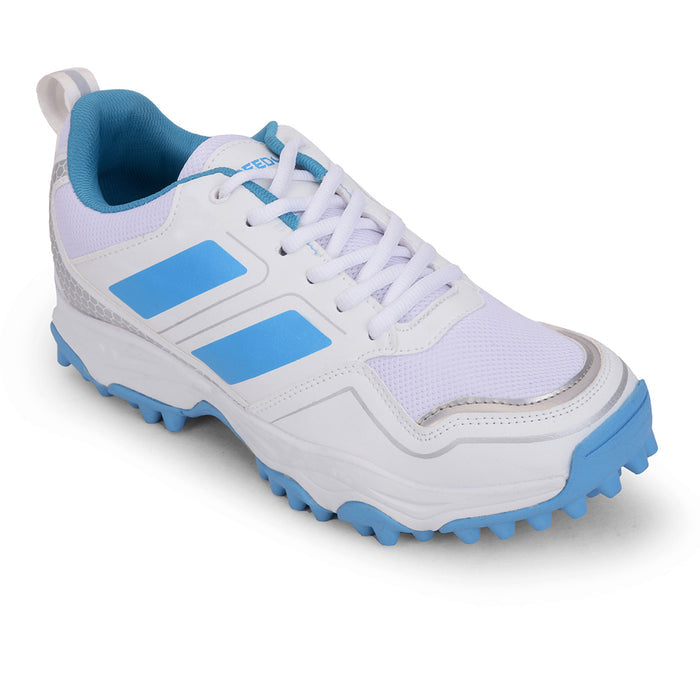 FREEDOM Sky Blue Sports Lace-Up Cricket Shoes For Men POWERPLAY By Liberty