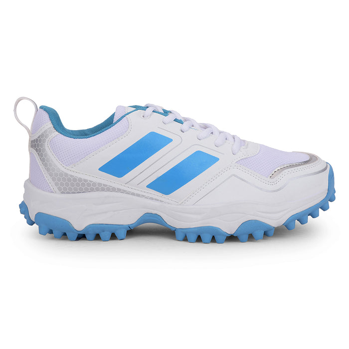 FREEDOM Sky Blue Sports Lace-Up Cricket Shoes For Men POWERPLAY By Liberty