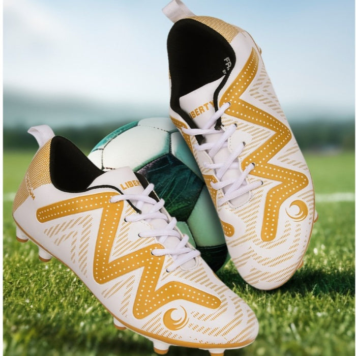 Freedom Sports Golden Football Shoes For Men Dribbler01 By Liberty