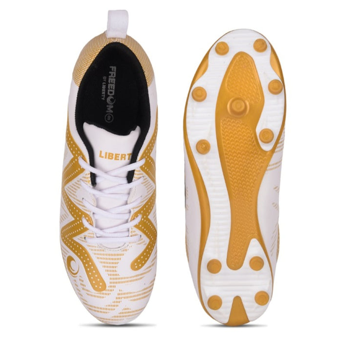 Freedom Sports Golden Football Shoes For Men Dribbler01 By Liberty