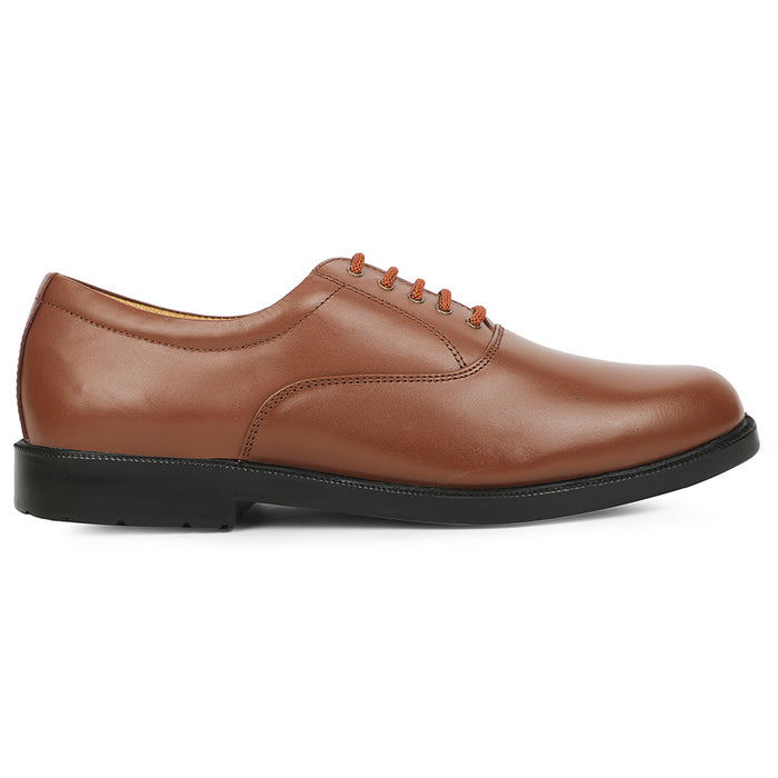 Freedom Tan Classic Oxford Police Shoes For Men 5238 219Wt By Liberty