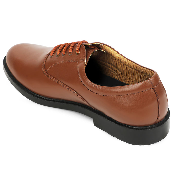Freedom Tan Classic Oxford Police Shoes For Men 5238 219Wt By Liberty