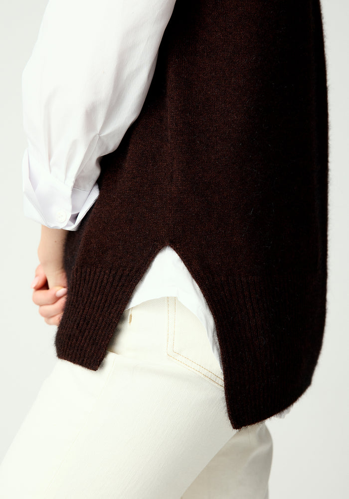 Gaia Vest - Cacao