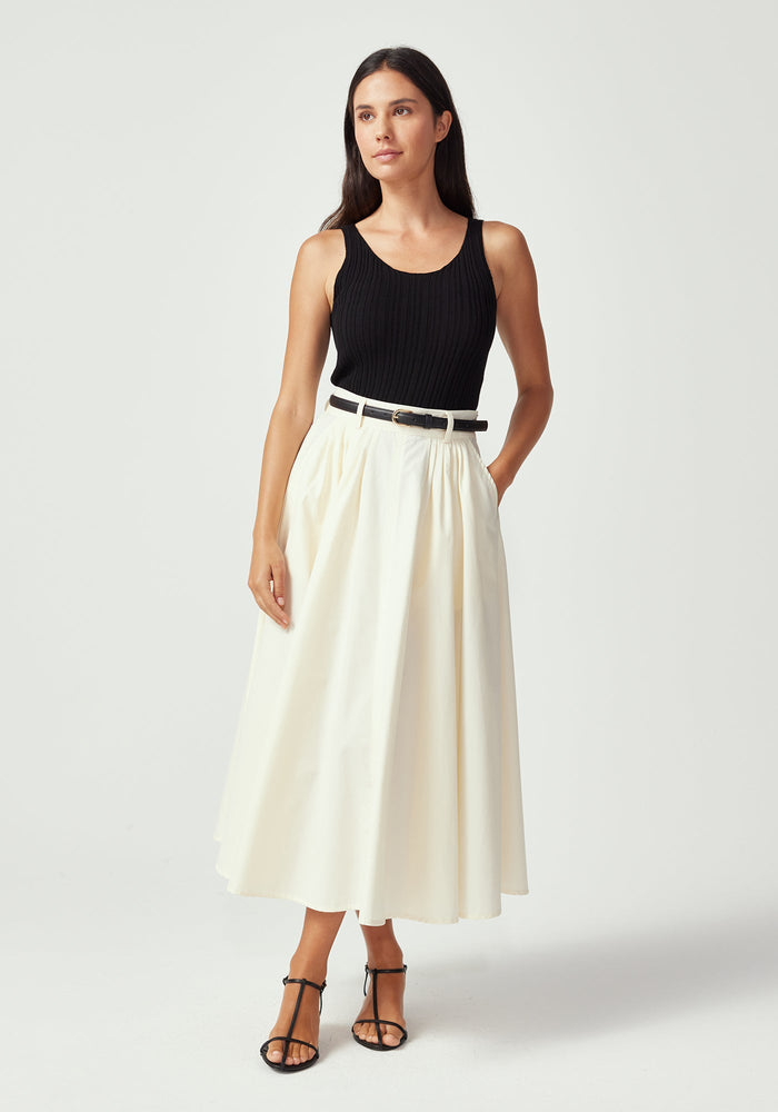 Gianna Skirt - Plain Linen