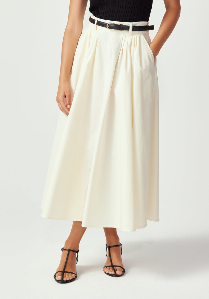 Gianna Skirt - Plain Linen