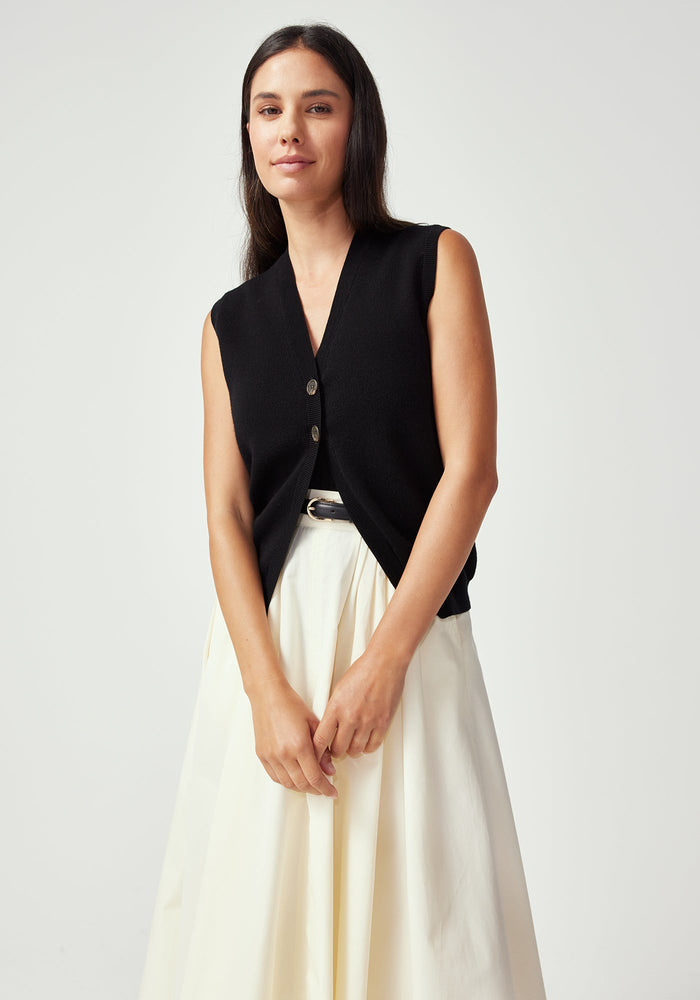 Gianna Skirt - Plain Linen