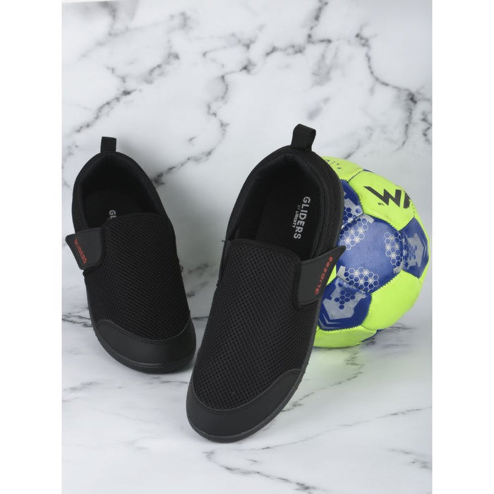 Gliders (Black) Casual Slip on Shoes For Men BUMPER By Liberty