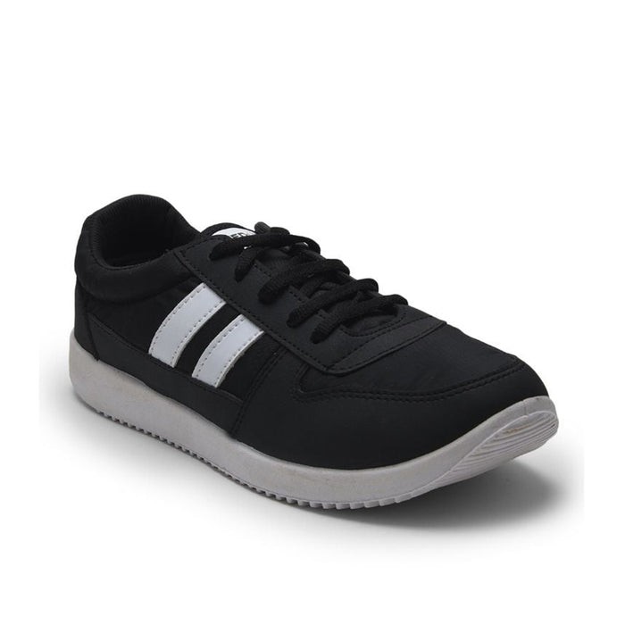 Gliders Casual Black Lacing Shoes For Men JUMP-02 By Liberty