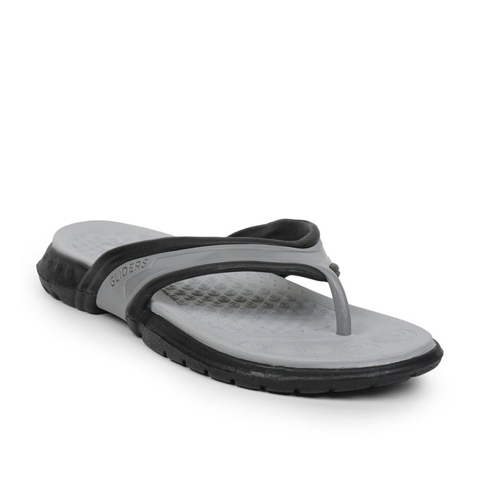 Gliders Casual Grey Flip Flop For Men GOOGLE  By Liberty