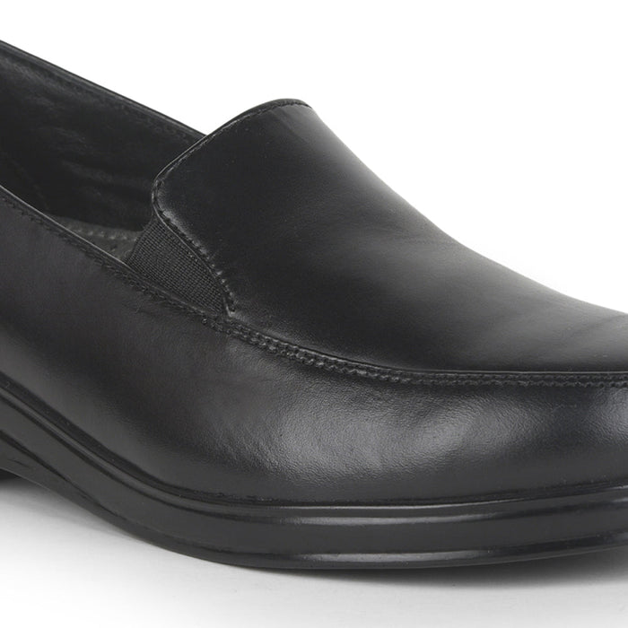 Gliders Formal Shoes Black Ballerina For Women 32332-2M By Liberty
