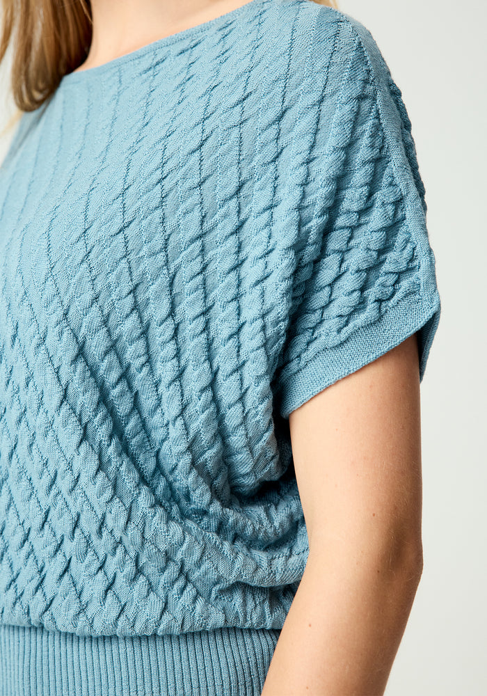 Hannah Tee - Seafoam
