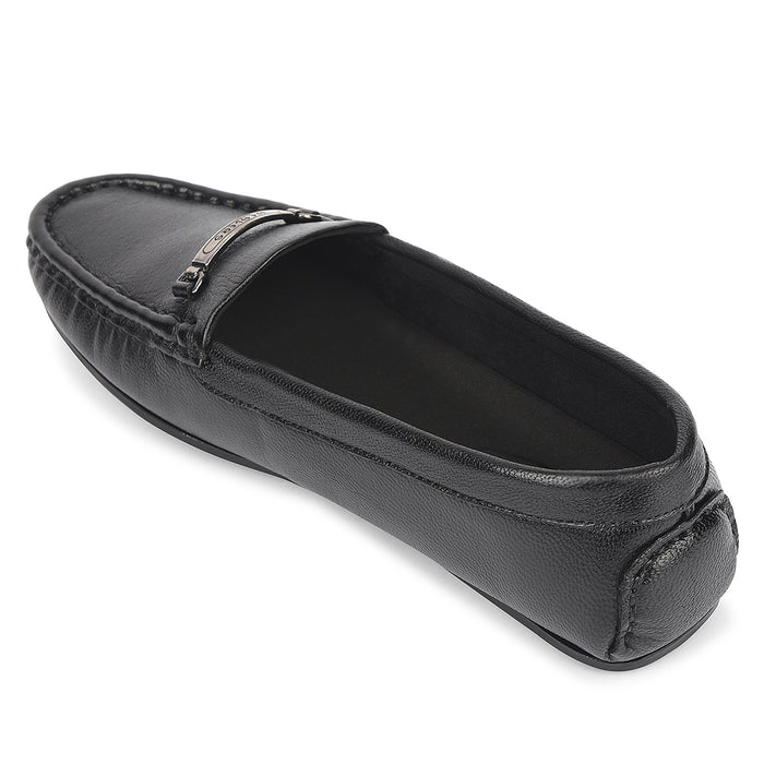 Healers Black Casual Ballerina For Women Jjl 26 By Liberty