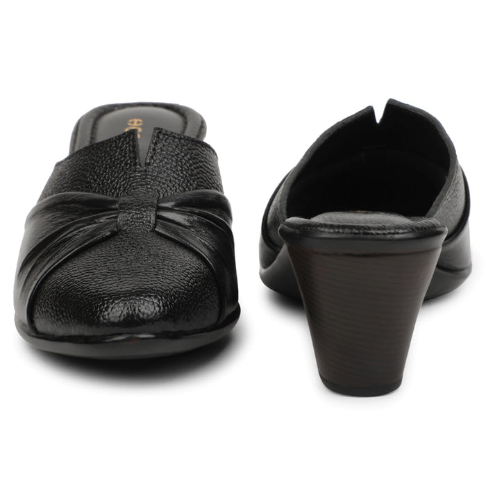 Healers Black Casual Block Heel Sandal For Women TLO-103