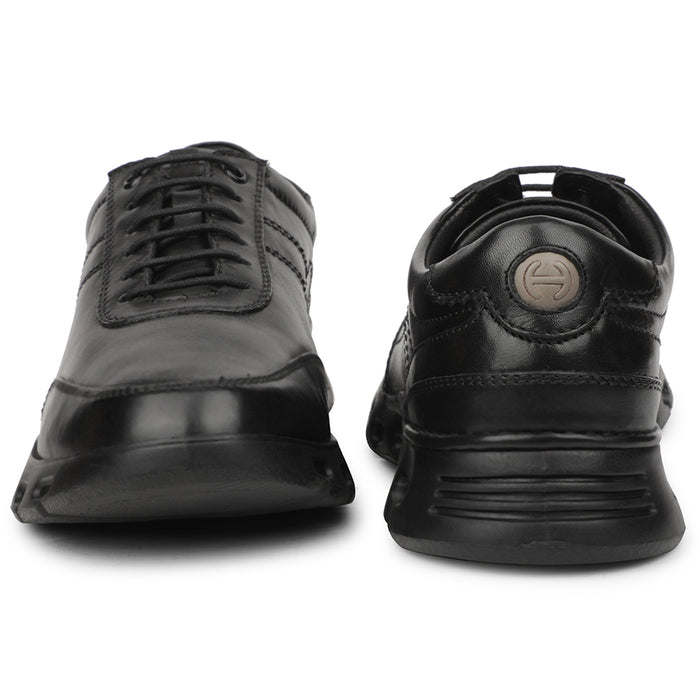 Healers Black Casual Formal Derby Shoes For Men ASF-1