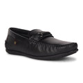 Healers Black Casual Loafers For Men OSL-31 By Liberty