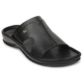 Healers Black Casual Slipper For Men CSS-24 By Liberty