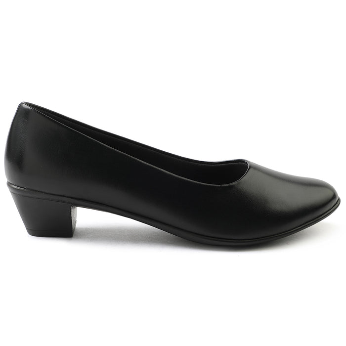 Healers Black Formal Ballerina Shoes For Women JD-16 By Liberty