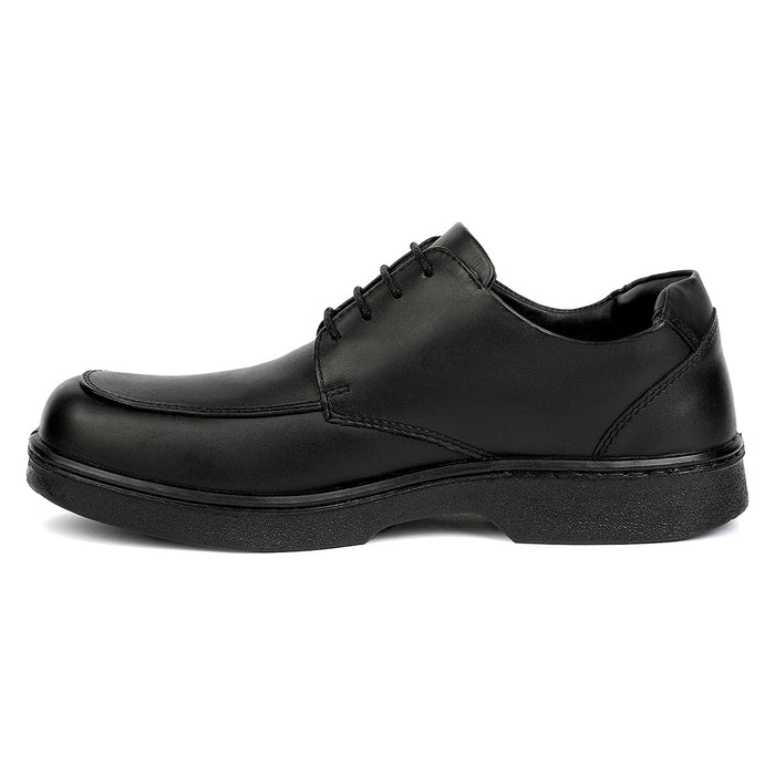 Healers Black Formal Lacing Derby Shoes For Men 204601An By Liberty