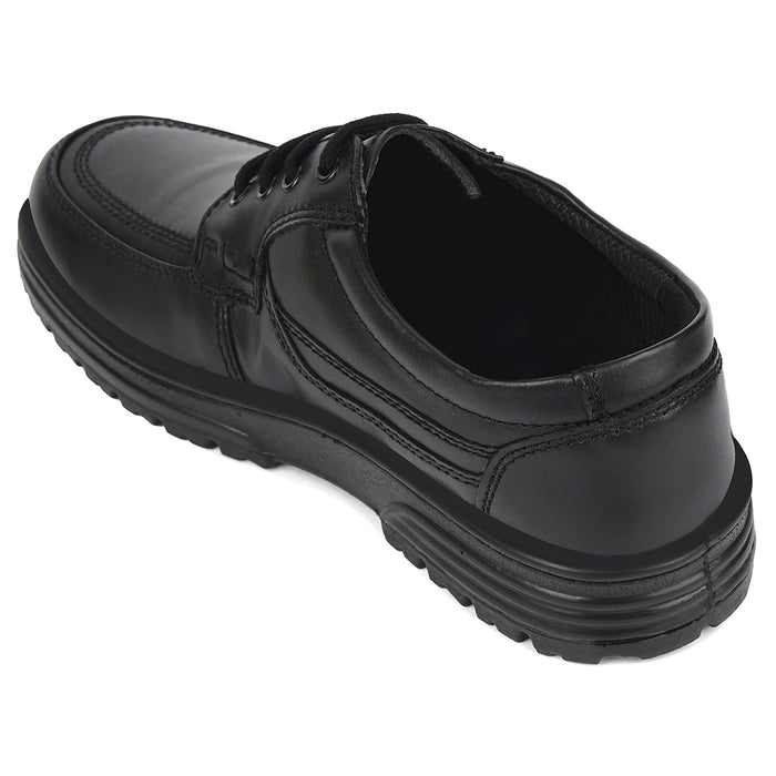 Healers Black Formal Lacing Derby Shoes For Men 719053An By Liberty
