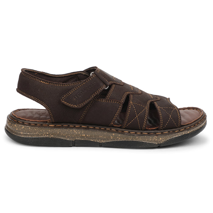 Healers Brown Casual Flat Sandal For Men ASL-7