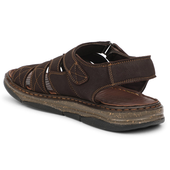 Healers Brown Casual Flat Sandal For Men ASL-7