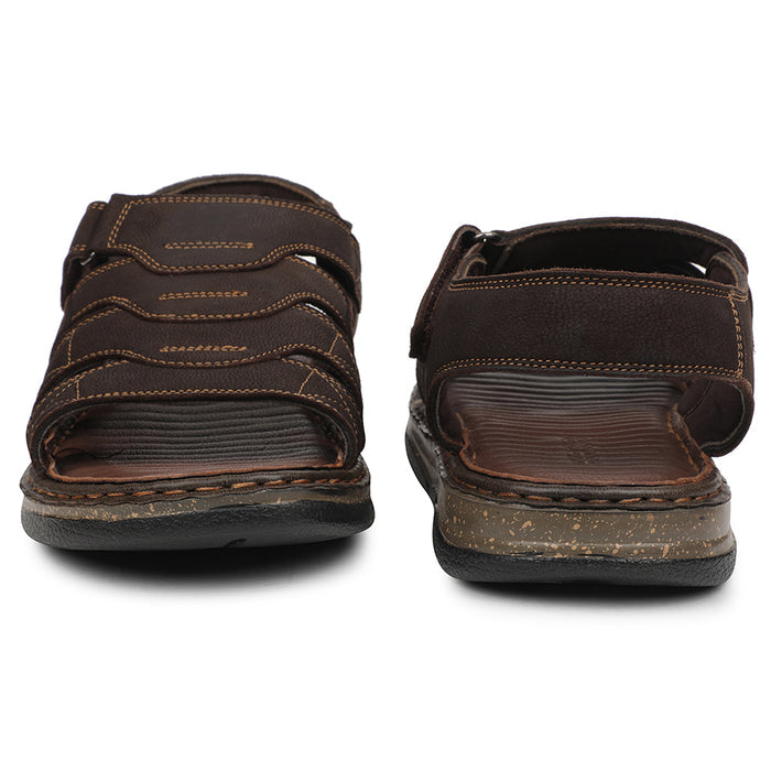 Healers Brown Casual Flat Sandal For Men ASL-7