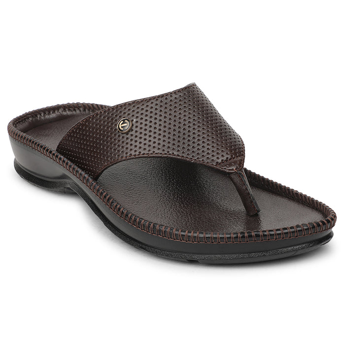 Healers Brown Casual Slipper For Men CSS-25 By Liberty