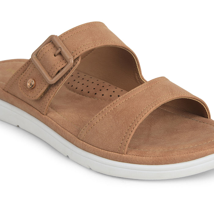 Healers Brown Casual Slipper For Women JFL-34