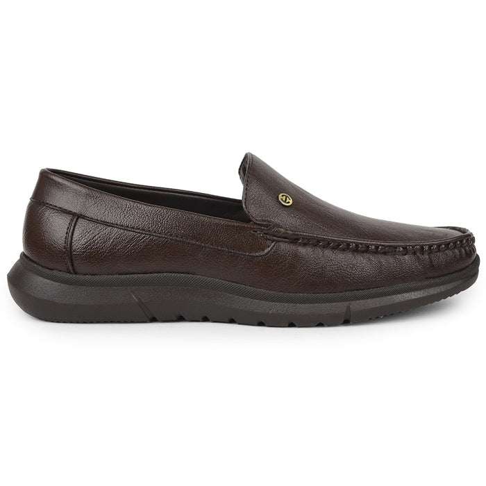 Healers Brown Formal Loafers For Men VSL-3