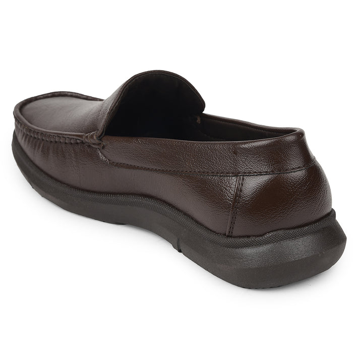 Healers Brown Formal Loafers For Men VSL-3