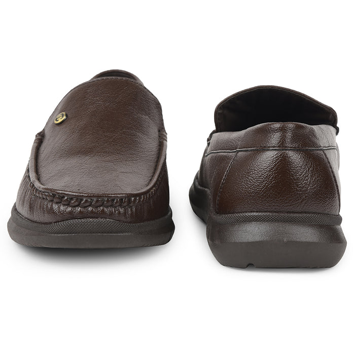 Healers Brown Formal Loafers For Men VSL-3