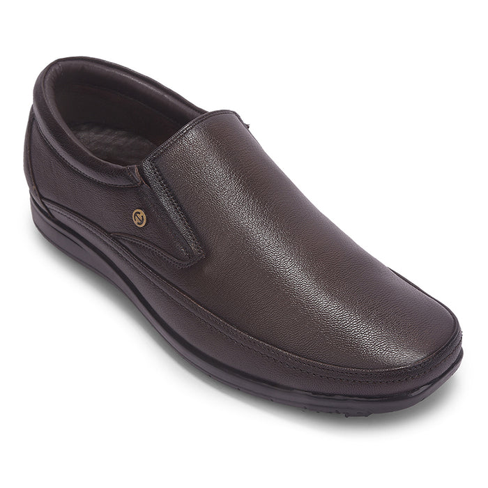 Healers Brown Formal Non Lacing Shoes For Men Ha1 11 By Liberty