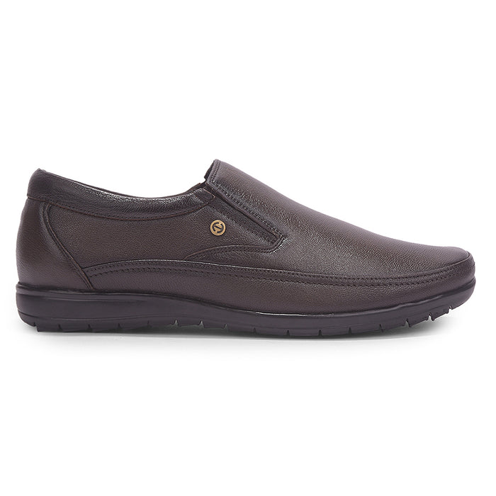 Healers Brown Formal Non Lacing Shoes For Men Ha1 11 By Liberty