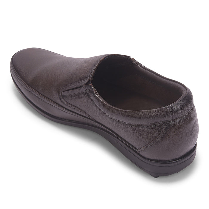 Healers Brown Formal Non Lacing Shoes For Men Ha1 11 By Liberty