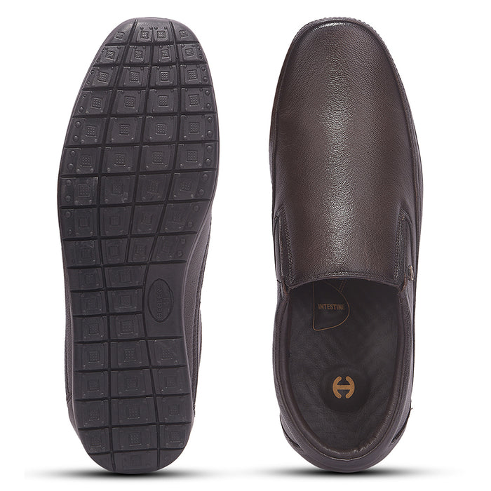 Healers Brown Formal Non Lacing Shoes For Men Ha1 11 By Liberty